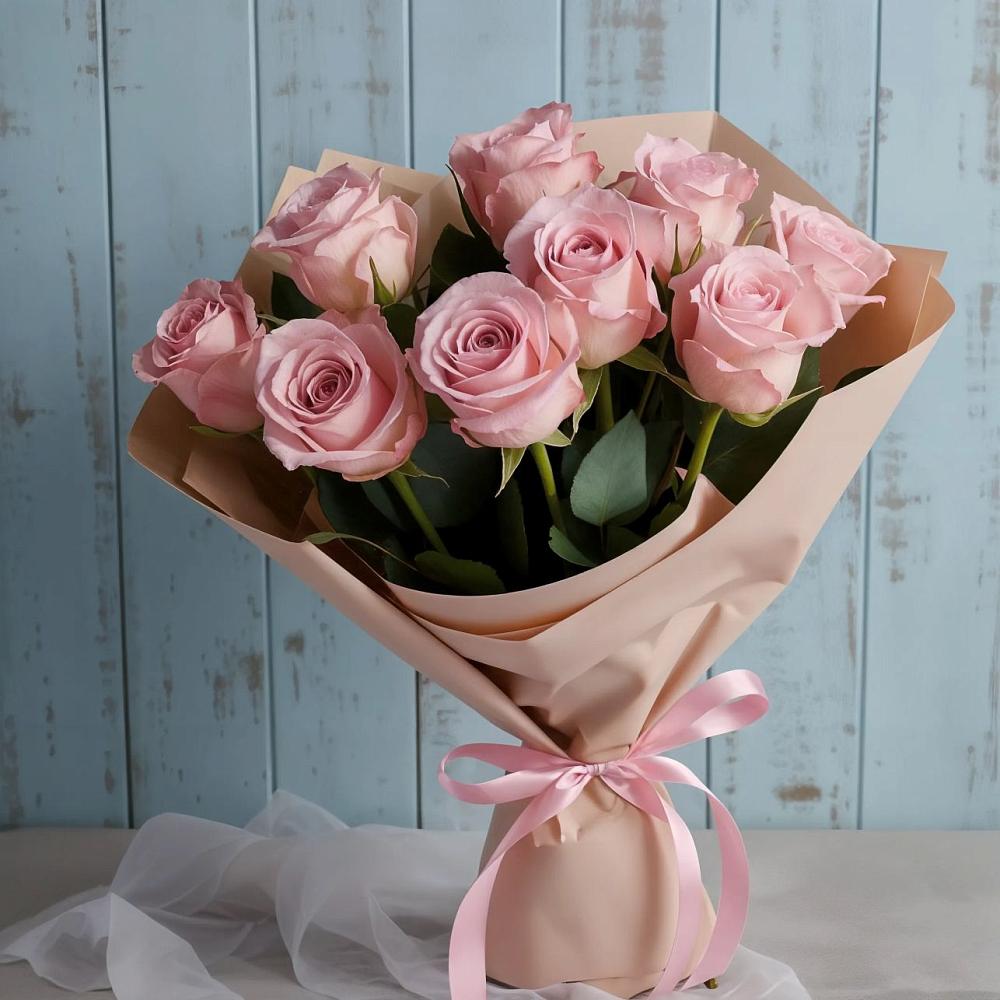 Букет цветов из: Розы в Малошуйке