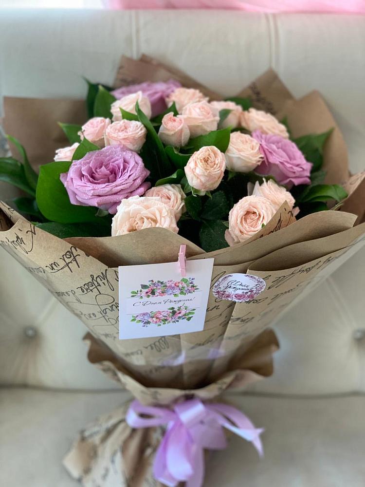 Букет цветов из: Розы в Малошуйке