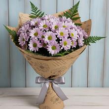 Букет цветов из:  Хризантемы в Малошуйке