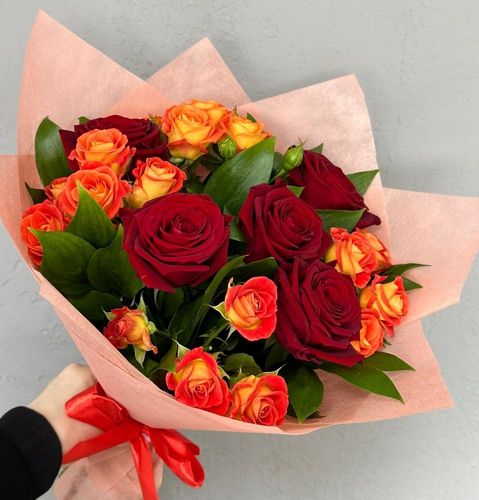 Букет Любовь и восторг в Малошуйке