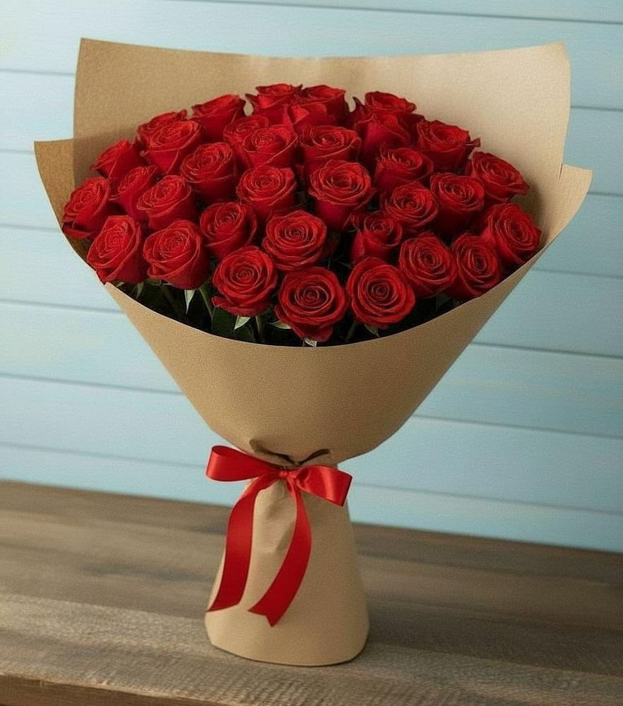 Букет Красные розы Милано в Малошуйке