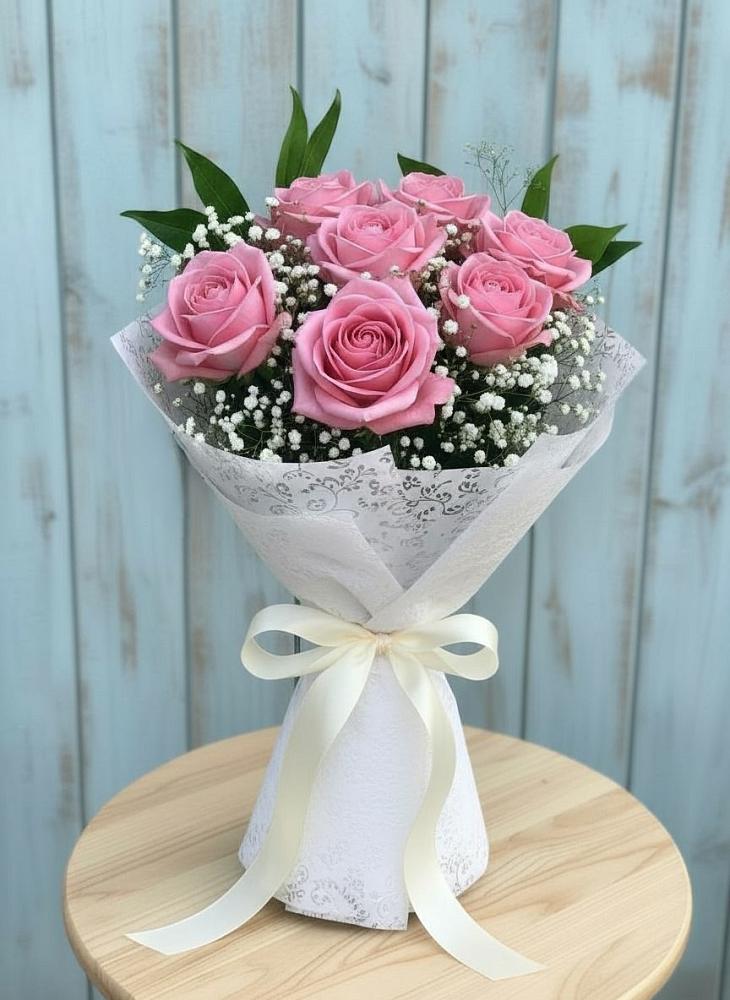 Букет цветов из: Розы в Малошуйке