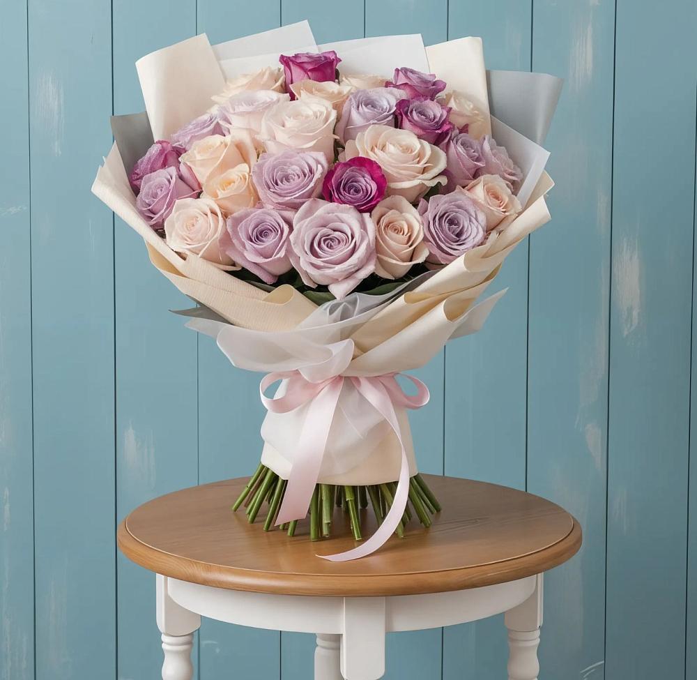 Букет цветов из: Розы в Малошуйке