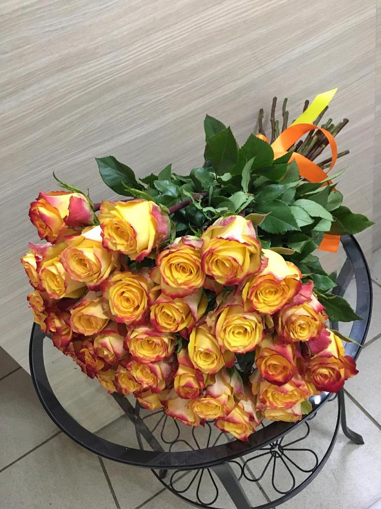 Букет Желтые розы в Малошуйке