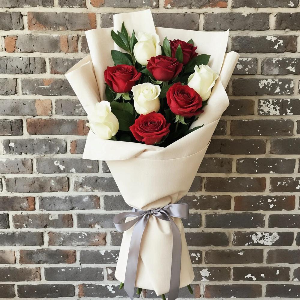 Букет цветов из: Розы в Малошуйке