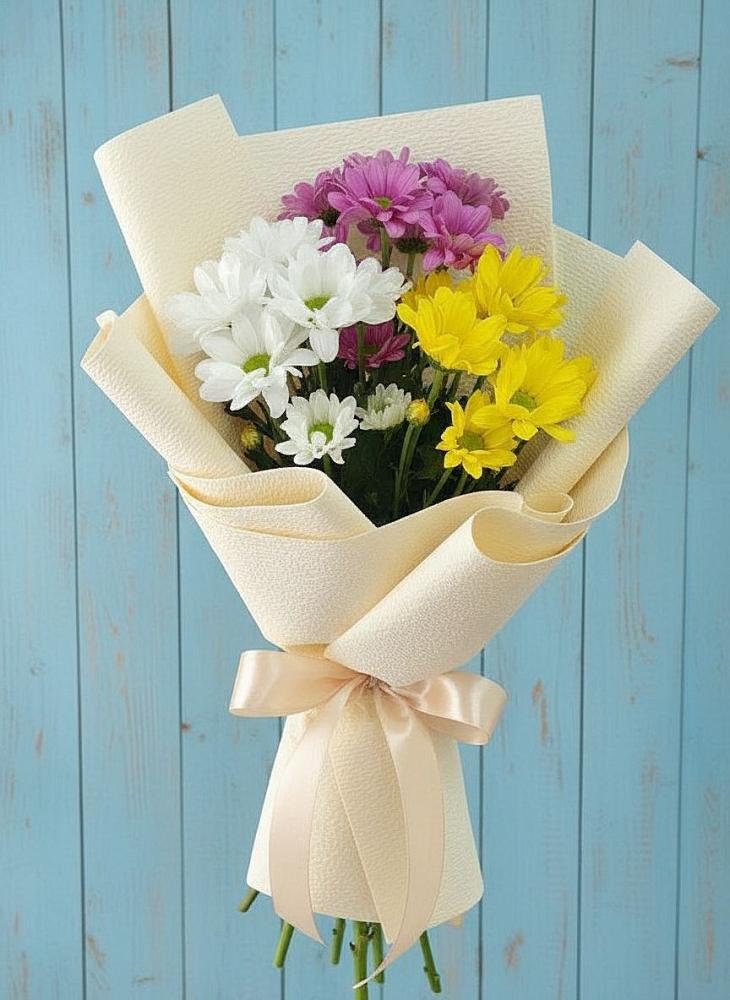 Букет цветов из: Хризантемы в Малошуйке