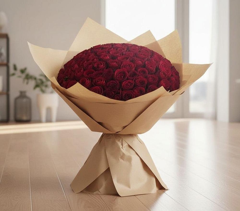 101 Красная роза в Малошуйке Букет 101 Красная роза в Малошуйке