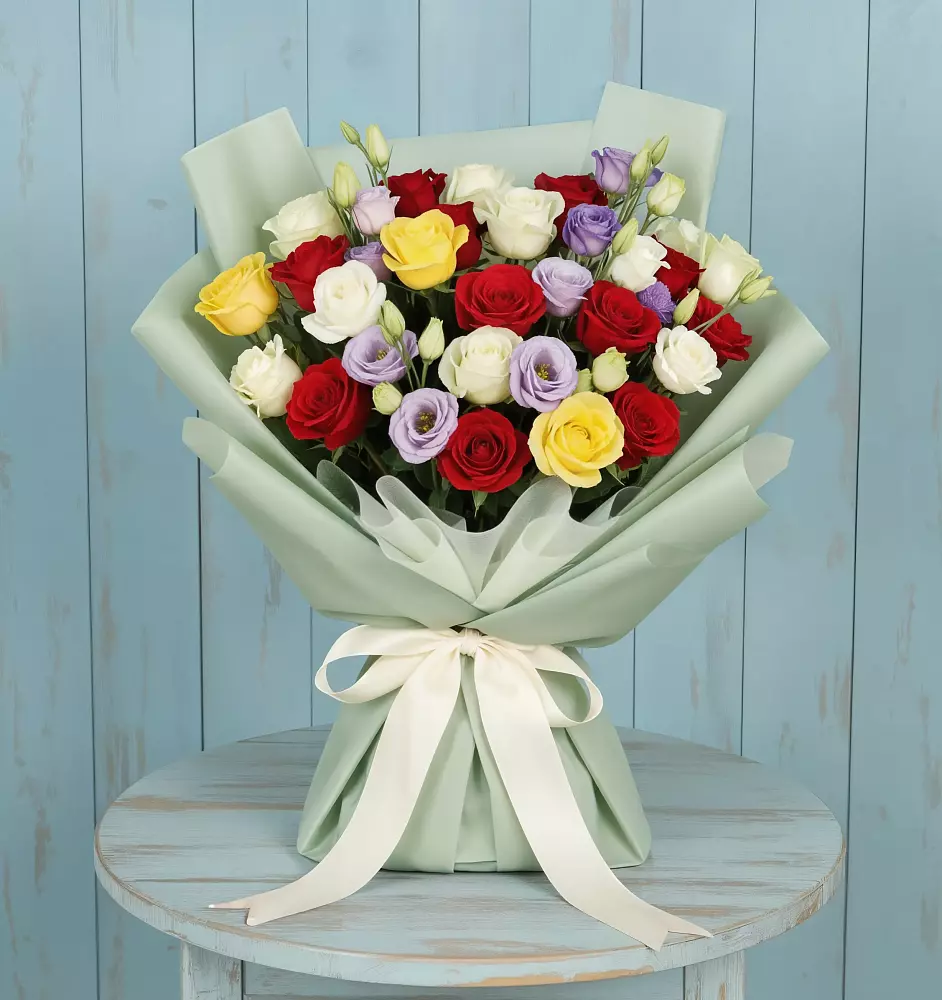 Букет цветов из: Розы в Малошуйке