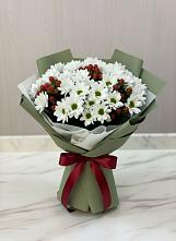 Букет цветов из:  Хризантемы #REPLACE_PRED# Малошуйке