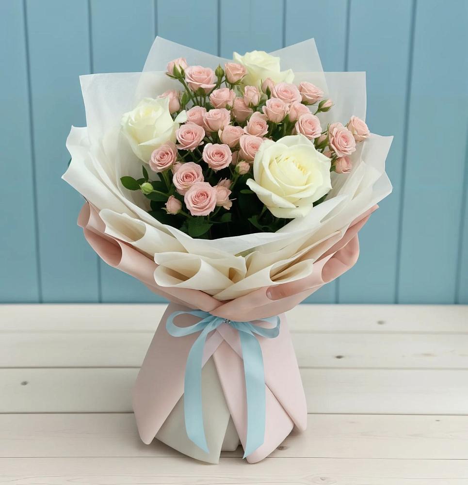 Букет цветов из: Розы в Малошуйке