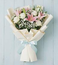 Букет цветов из:  Лилии в Малошуйке