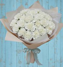 Букет цветов из:  Гвоздики #REPLACE_PRED# Малошуйке